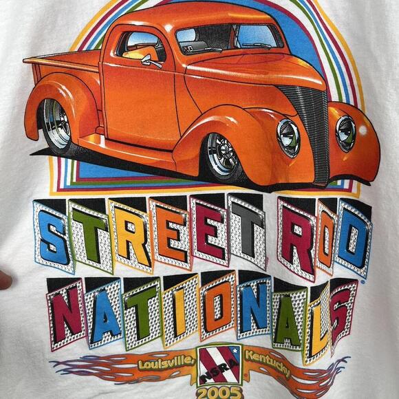 2005 Vintage Street Rod Nationals Graphic T-Shirt - Classic Car Design - Picture 5 of 5